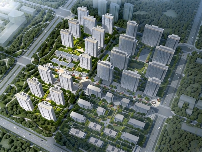 石家庄长安区某23层高层普通住宅项目– ALC条板应用